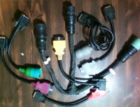 M802-2193 Noregon Dla 2.0 Jpro Diagnostic Cables Obd2 Ford Gm Cat Mack Caterpillar Etc