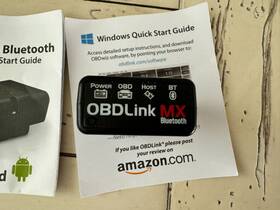 Mx101 Obdlink Mx Bluetooth Obd-ii Adapter Enhanced Support For Ford And Gm Excellent
