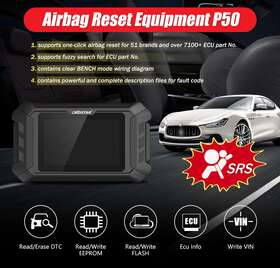 Hksr27ea01 Obdstar P50 Intelligent S-rs Reset Tool Cover 67 Brands And 8800 E-.cu Part No