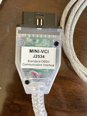 Oem A0118-2 Mini-vcij2534 Standard Obdii Communication Interface For Toyota Lexus