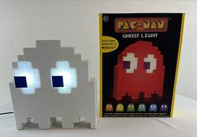 Pp2722pm Paladone Pac Man Ghost Light Multi-colored Usb Powered Lamp Namco