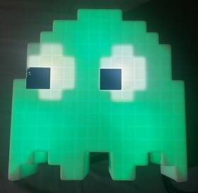 Pp4336pm Paladone Pac Man Ghost Light Usb Powered Multi-colored Lamp Namco Working