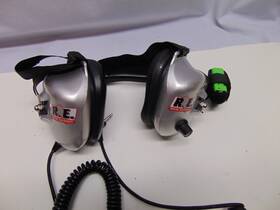 Re2000 Racing Electronics Silver Headphone Set Works With Re Scanner Adjustable