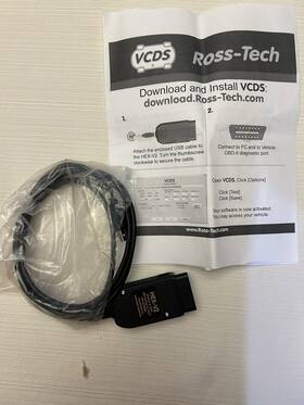 H11-079696 Ross Tech Hex-v2 Dual K And Can Vw/audi