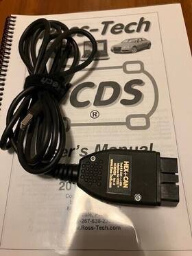 Hc851024 Ross-tech Vcds Hex Can Usb Diagnostic Interface For Vw-audi Group Cars