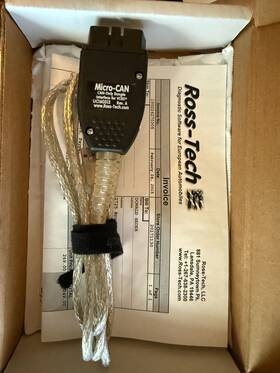 Uc160313 Ross-tech Genuine Micro-can Dongle Usb Interface For Vcds Rev. A Vw Aud