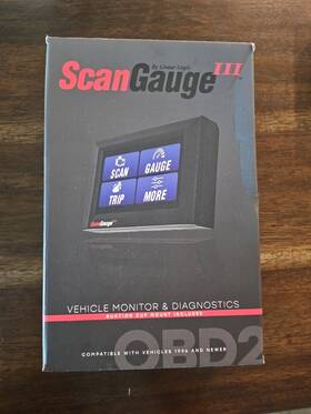6000346 Scangauge Scan Gauge 111 Car Diagnostic Tool Obd2 Scanner Code Reader