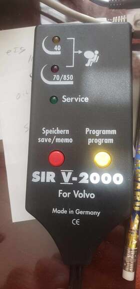 Sir Tools V-2000 Svc/ab Reset Tool Volvo 97-98 S/v40 S/v/c70 850 All S/v90 940/960