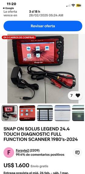 201sld-618349 Snap-on -0n Scanner