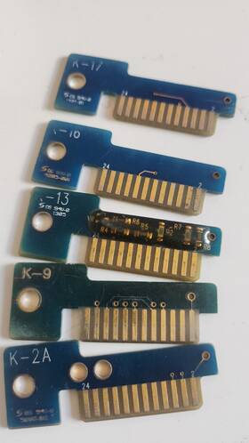 5006-02 Snap-on Personalily Keys.k-a K9 K-13 K-16 K17. 5 Keys