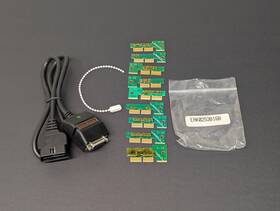 Eak0253b16b Snap-on Dl-16 Euro European Key Set And Scanner Adapter Cable S-39 S-34 S-33 S-28