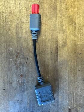 Eak0347l34a Snap-on Iso-1 Euro5 Motorcycle Cable Adapter Connector