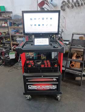 Eews348 Snap-on 2022 Zeus Diagnostic Mobile Workcenter