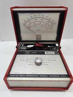 Mt-418 Snap-on Vintage Mt418 Primary Tach Dwell - Untested