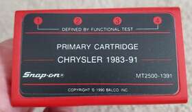 Mt2500-1391 Snap-on Chrysler 1983-91 Primary Cartridge For Red Bricks