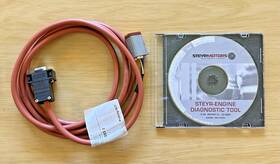 Vr00134-0 Steyr Motors Marine Engine Diagnostic Tool Cd Cable With Adapter