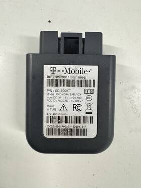 357881100216862 T-mobile Syncup Drive Sd-7000t Obd-ii Car Diagnostic Wi-fi Hotspot Adapter