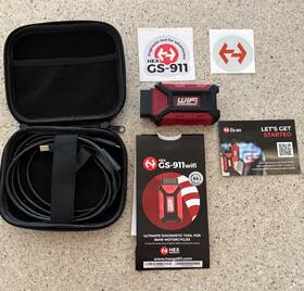 H1-gsf-009-f Thexton Mfg Co. Hex Gs911 Wifi Obd-2 Diagnostic Tool For Bmw Motorcycles 2017 Only 1 Vin Used