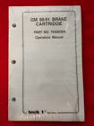 Tk03030a Nos Kent Moore Operators Manual For Gm Brake Cartridge