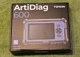 Artidiag600 Topdon 2024 Ad600 Obd2 Car 4-6 System Diagnostic Scanner Tool With 8 Services