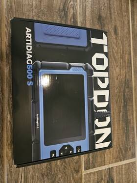 Artidiag600s Topdon Ad600s Obd2 Scanner Engine Abs Srs Sas At Tpms Epb Diagnostic Tool Used