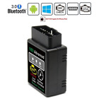V1.5-black Friencity New Car Scanner Obd Bluetooth Adapter Ii 709586690444