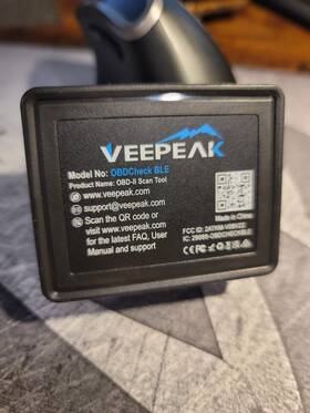 Veepeak 766465646589 Obdcheck Ble Bluetooth Obd Ii Scanner For Ios And Android Car Diagnostic