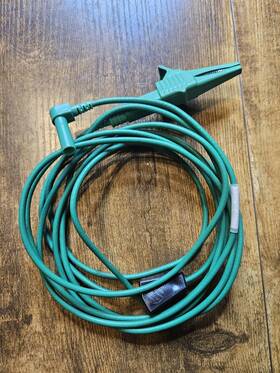 02002802-2 Vetronix Replacement Green Alligator Clip Test Lead Cable