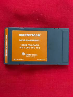 F-00k-105-102 Vetronix Bosch F-ook-105-102 Mastertech Nissan Infiniti 12mb Pro Card Pn Cartridge