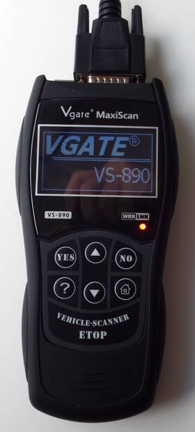 Ga-vs890-sw Vgate Maxiscan Obd2 Car Fault Reader Code Scanner Diagnostic Scan Tools