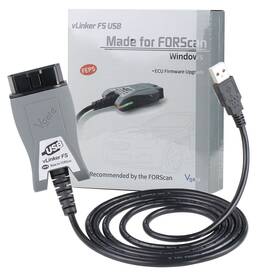 Sp392ea01 Vgate Vlinker Fs Obd2 Scanner Usb Adapter Fit For Forscan Hs/ms-can Auto Switch