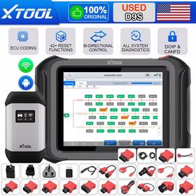 Obd2 Xtool D9/d8bt/d8/d8w/d8s/d7w Used D9s Auto Bi-directional Full System Car Diagnostic Scanner Tool