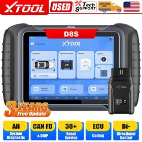 Ip819 Xtool Ip616 Used D8s Obd2 All Systems Diagnostic K Ey Coding Scanner 38 Service Tool