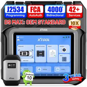 Ms909 Xtool J2534 D9 Max Obd2 Scanner Ecu 45 Function Diagnostic Tool Key Programmer