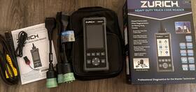 Zrhd1 Zurich 59435 Heavy Duty Truck Code Reader With 4 Inch Lcd Screen #59435