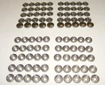 Stainless Steel Snap Fastener's, 50 Piece, Cap And Socket Only, Marine Grade. Fixed Price $17.83.