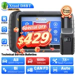 Xtool D8 Car Bi-directional OBD2 Scanner Full System Diagnostic 38+ Service. Fixed Price $449.00.