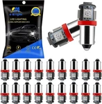 20-PACK Red BA9S 5050 5SMD Led Bulbs Car Door Lights Wedge 12VCOLOR:. Fixed Price $15.74.