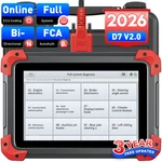 Xtool D7 V2.0 All System Diagnostic Scanner Key Programmer 36+ Services. Fixed Price $329.00.