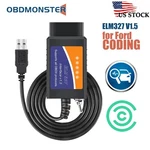 OBD2 ELM327 Usb Adapter V1.5 Scanner Ford Car Light Truck. Fixed Price $17.99.