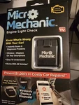 New Micro Mechanic Engine Light Check Diagnostic Tool By Ontel Apple & Android. Fixed Price $15.00.