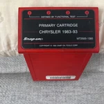 Snap On MT2500-1393 Chrysler 83- Software Cartridge. Fixed Price $22.00.