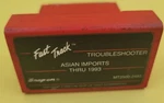 Snap-on Software Thru 1993 Asian Imports Troubleshooter Cartridge MT2500-2493. Fixed Price $13.99.