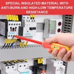 Anti-slip Insulated Screwdriver Set Magnetic Torx Phillips Electrician Hand Tool. Fixed Price $10.99.