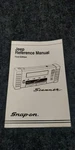 Snap-on Scanner Jeep Reference Manual ZMT2500-1095-4. Fixed Price $12.00.