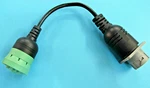 Deutch Green Pin To Gray HD16-9-1939S-P080 J1708 J1587 Garmin Rand Eld. Fixed Price $35.95.
