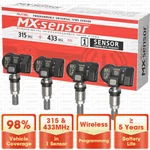4PCS Autel Mx-sensor 315&433MHZ Programmable Tpms Universal Tire Pressure. Fixed Price $90.59.