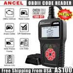 Car OBD2 Fault Code Reader Scanner Smog Test Check Engine Diagnostic Reset Tool. Fixed Price $18.99.