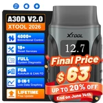 2026 Xtool A30D V2.0 OBD2 Scanner All System Auto Diagnostic Code Reader Ai. Fixed Price $79.00.