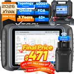Xtool D8W V2.0 All System Diagnostic OBD2 Scanner 42+ Services Topology Mapping. Fixed Price $589.00.